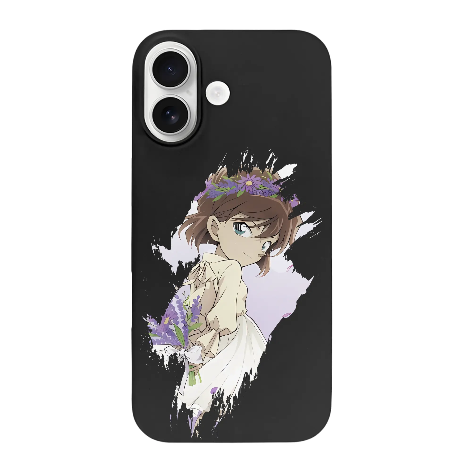 名探偵コナン グッズ 灰原 哀 - iPhone 17 シリーズ シリコンケース 薄型 耐衝撃 指紋防止 ソフトタッチカバー 精密フィット 傷防止 保護ケース iPhone 17/17 Air/17 Pro/17 Pro Max 対応